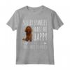 Sussex Spaniel Cani Mi Redono Felice Maglietta - Regalo Divertente per Amanti dei Cani - Design Unico per Proprietari di Sussex Spaniel