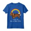 Rainbow Sussex Spaniel Trust Me - Maglietta Cane Unicorno per Amanti dei Cani - Ideale per Amici e Familiari