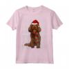 Natale Ugly Christmas Sussex Spaniel Maglietta - Regalo Divertente per Amanti dei Cani - Santa Hat Xmas Design