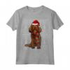 Natale Ugly Christmas Sussex Spaniel Maglietta - Regalo Divertente per Amanti dei Cani - Santa Hat Xmas Design