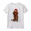 Natale Ugly Christmas Sussex Spaniel Maglietta - Regalo Divertente per Amanti dei Cani - Santa Hat Xmas Design