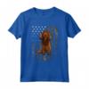 Camo Bandiera Americana Sussex Spaniel 4 Luglio USA Maglietta - Ideale Regalo per Amanti dei Cani e del 4 Luglio