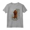Camo Bandiera Americana Sussex Spaniel 4 Luglio USA Maglietta - Ideale Regalo per Amanti dei Cani e del 4 Luglio