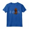 Amante dei cani del battito cardiaco del Sussex Spaniel Maglietta - Ideale Regalo per Amanti dei Cani Pazzi