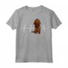 Amante dei cani del battito cardiaco del Sussex Spaniel Maglietta - Ideale Regalo per Amanti dei Cani Pazzi
