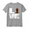Amo il mio Sussex Spaniel Love Maglietta - Regalo per Amanti dei Cani - Slogan: Love My Dog