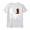 Amo il mio Sussex Spaniel Love Maglietta - Regalo per Amanti dei Cani - Slogan: Love My Dog