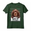 Divertente Sussex Spaniel Mugshot - Maglietta Cane Colpevole per Amanti dei Cani - Ideale come Regalo per Amici e Familiari
