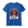 Divertente Sussex Spaniel Mugshot - Maglietta Cane Colpevole per Amanti dei Cani - Ideale come Regalo per Amici e Familiari