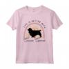 La Vita è Migliore con Sussex Spaniel - Rainbow Dog Mom Maglietta - Regalo Divertente per Amanti dei Cani