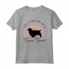 La Vita è Migliore con Sussex Spaniel - Rainbow Dog Mom Maglietta - Regalo Divertente per Amanti dei Cani