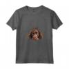 Donna Pigro Sussex Spaniel Maglietta con Collo a V - Design Illustrazione per Amanti dei Cani