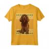 Ugly Christmas Sussex Spaniel Natale Maglietta - Regalo Divertente per Amanti dei Cani - Xmas Santa Hat Design