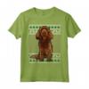Ugly Christmas Sussex Spaniel Natale Maglietta - Regalo Divertente per Amanti dei Cani - Xmas Santa Hat Design
