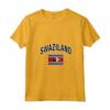 Donna Bandiera Swaziland Orgoglioso Swazi Maglietta con Collo a V - Ideale per Mostrare Amore e Orgoglio per lo Swaziland - Stile Unisex