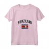 Donna Bandiera Swaziland Orgoglioso Swazi Maglietta con Collo a V - Ideale per Mostrare Amore e Orgoglio per lo Swaziland - Stile Unisex