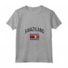 Donna Bandiera Swaziland Orgoglioso Swazi Maglietta con Collo a V - Ideale per Mostrare Amore e Orgoglio per lo Swaziland - Stile Unisex