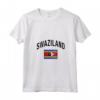 Donna Bandiera Swaziland Orgoglioso Swazi Maglietta con Collo a V - Ideale per Mostrare Amore e Orgoglio per lo Swaziland - Stile Unisex