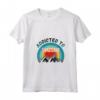 Donna Dipendente dallo Swaziland Maglietta con Collo a V - Addicted to Swaziland - Design Blu Montagna per Amanti dei Cani