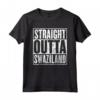 Straight Outta Swaziland Vintage Distressed Maglietta - Ideale Regalo per Viaggiatori Orgogliosi dello Swaziland - Acquista Online