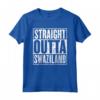 Straight Outta Swaziland Vintage Distressed Maglietta - Ideale Regalo per Viaggiatori Orgogliosi dello Swaziland - Acquista Online