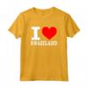 I Love Swaziland - Camicia a Cuore Swaziland Maglietta - Ideale per Mostrare il Tuo Orgoglio Swaziland