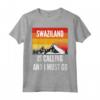 Lo Swaziland sta chiamando e devo andare Maglietta - Design Vintage Retro Tramonto - Regalo per Amanti dei Viaggi