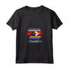 Donna Swaziland Bandiera dello Swazi Maglietta con Collo a V - Orgoglioso di essere Swazi - Idea Regalo per Coloro con Radici Swazi