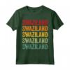 Swaziland Rainbow Text Design - Maglietta del Paese dello Swaziland - Mostra il tuo Orgoglio Swazi!