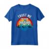 Trust Me I'm From Swaziland - Montagna colorata stile vintage Maglietta - Ideale regalo per chiunque dallo Swaziland