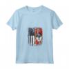 Donna Duel Flag Design Swaziland e Cittadino Americano Maglietta - National Pride T-shirt per Mostrare il Tuo Orgoglio Nazionale e Passione per il Calcio