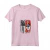 Donna Duel Flag Design Swaziland e Cittadino Americano Maglietta - National Pride T-shirt per Mostrare il Tuo Orgoglio Nazionale e Passione per il Calcio