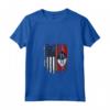 Donna Duel Flag Design Swaziland e Cittadino Americano Maglietta - National Pride T-shirt per Mostrare il Tuo Orgoglio Nazionale e Passione per il Calcio