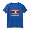 Bandiera dello Swaziland - Maglietta Patriottica per Uomo e Donna - Regalo Nazionale da Mbabane