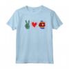 Peace Love Swaziland Mappa Bandiera Eswatini Pride Roots Maglietta - Ideale Regalo per Uomini e Donne - Leggera e Taglio Classico