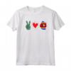 Peace Love Swaziland Mappa Bandiera Eswatini Pride Roots Maglietta - Ideale Regalo per Uomini e Donne - Leggera e Taglio Classico
