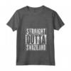 Donna Swaziland - Maglietta con Collo a V Straight Outta Swaziland - Regalo Unico per Amici e Famiglia