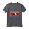 Donna Swaziland T-shirt - Swazi Tee Flag Souvenir Regalo - Maglietta con Collo a V - Orgoglio Nazionale - Ideale per Calcio e Patrioti
