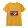 Donna Swaziland T-shirt - Swazi Tee Flag Souvenir Regalo - Maglietta con Collo a V - Orgoglio Nazionale - Ideale per Calcio e Patrioti