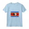 Donna Swaziland T-shirt - Swazi Tee Flag Souvenir Regalo - Maglietta con Collo a V - Orgoglio Nazionale - Ideale per Calcio e Patrioti