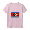 Donna Swaziland T-shirt - Swazi Tee Flag Souvenir Regalo - Maglietta con Collo a V - Orgoglio Nazionale - Ideale per Calcio e Patrioti