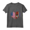Donna Duel Heart Design Swaziland e Cittadino Americano Maglietta con Collo a V - National Pride T-shirt Bandiera Calcio - Ideale come Regalo Souvenir