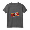 Donna Swaziland Bandiera dello Swazi Maglietta con Collo a V - Ideale come Regalo per le Tue Radici Swazi