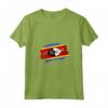 Donna Swaziland Bandiera dello Swazi Maglietta con Collo a V - Ideale come Regalo per le Tue Radici Swazi
