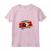 Donna Swaziland Bandiera dello Swazi Maglietta con Collo a V - Ideale come Regalo per le Tue Radici Swazi