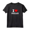 I Love Swaziland - Camicia a Cuore Swaziland Maglietta - Ideale Souvenir Swazi per Mostrare il Tuo Orgoglio!