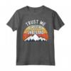 Divertente regalo Swaziland - Fidati di me sono dallo Swaziland Maglietta - Design Colorato Vintage Retrò Tramonto Montagna