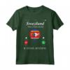 Swaziland Sta Chiamando E Devo Andare Shirt - Maglietta da Viaggio con Bandiera Swaziland - Regalo Unico per gli Appassionati di Viaggi