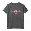 Cuore Beat Design Swaziland Bandiera Maglietta - T-shirt Calcio Orgoglio Nazionale e Souvenir del Swaziland