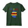 BANDIERA E MAPPA DELLA SWAZILAND - Maglietta Merch dei Paesi Freddi con Design Swaziland - Ideale per i Viaggiatori